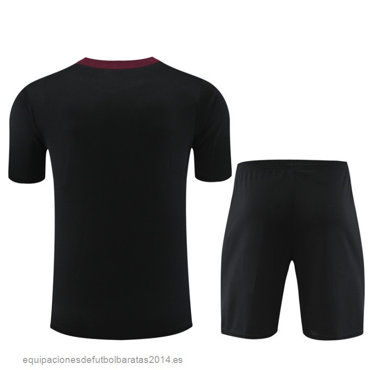 Nuevo Entrenamiento Conjunto Completo Niños Paris Saint Germain 23/24 Negro Rojo Baratas
